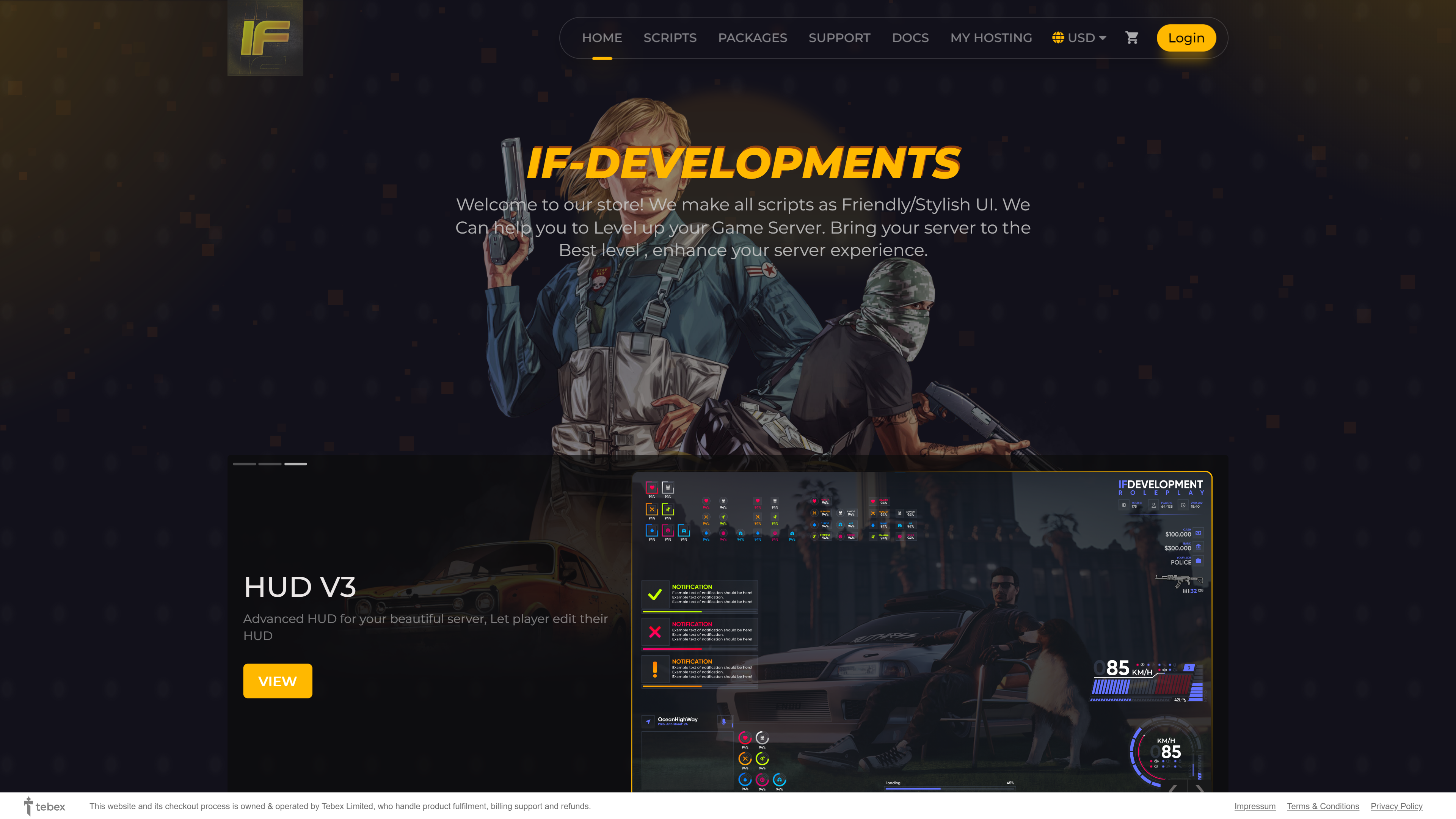 IF Developments Page